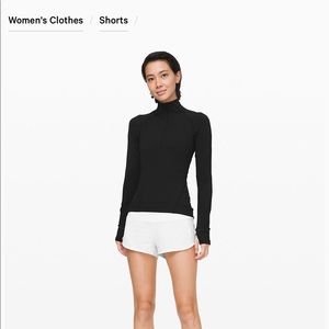 Lululemon speed up short 2.5” in white